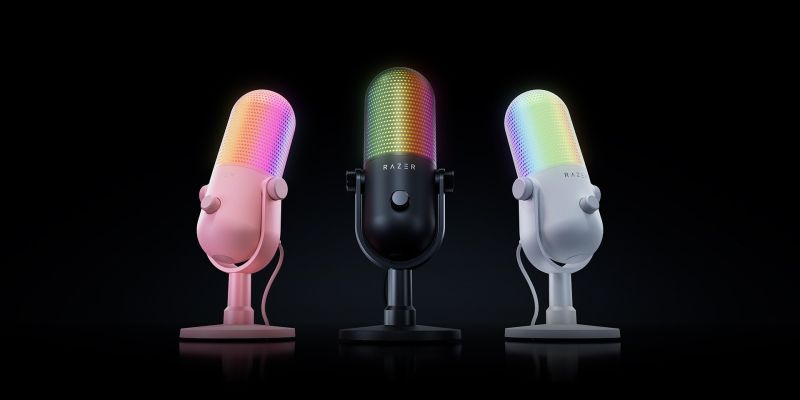 Razer prezentuje nowy mikrofon Seiren V3 Chroma z 32-bitowym DSP