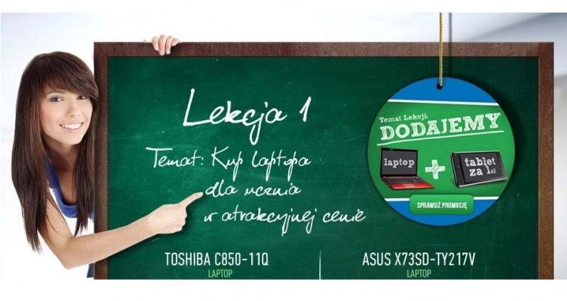 Lekcja 1: Skorzystać z atrakcyjnej oferty!