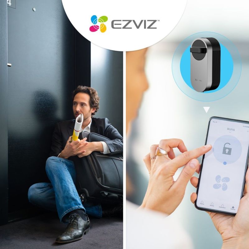 Otwieranie drzwi nigdy nie było prostsze:  EZVIZ prezentuje nowy system łączenia produktów smart home