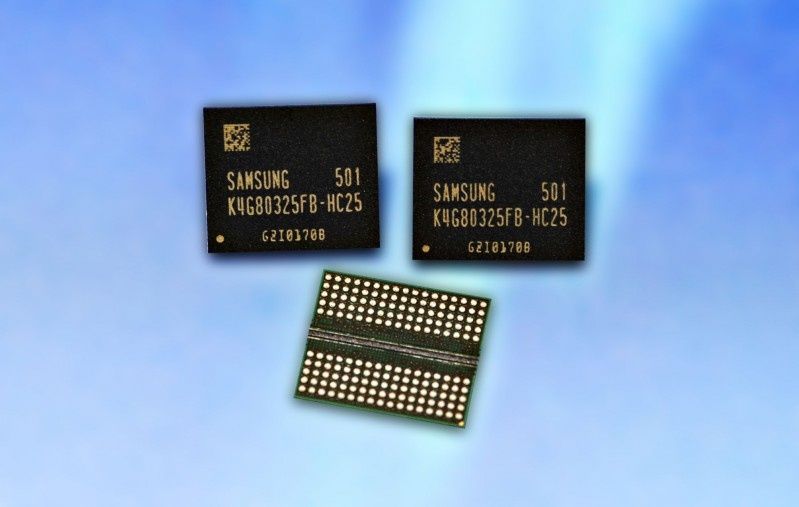 Samsung Electronics rozpoczyna masową produkcję pierwszych w branży 8-gigabitowych pamięci do kart graficznych DRAM (GDDR5)