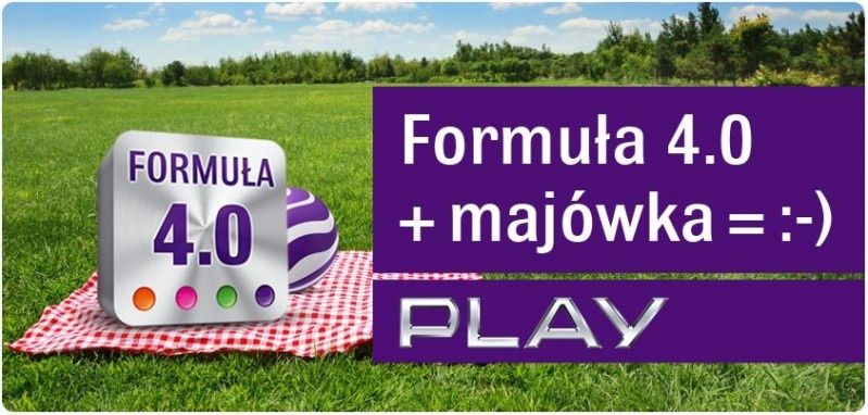 SMS'owa majówka w Play