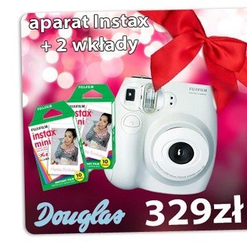 Fujifilm Instax w świątecznym pakiecie w perfumeriach Douglas 