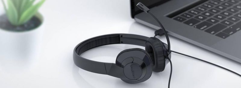 Creative HS-720 V2 zestaw słuchawkowy stworzony do komunikacji głosowej