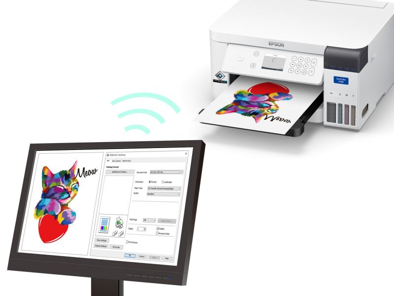 Epson przedstawia swoją pierwszą drukarkę sublimacyjną formatu A4 - SureColor SC-F100
