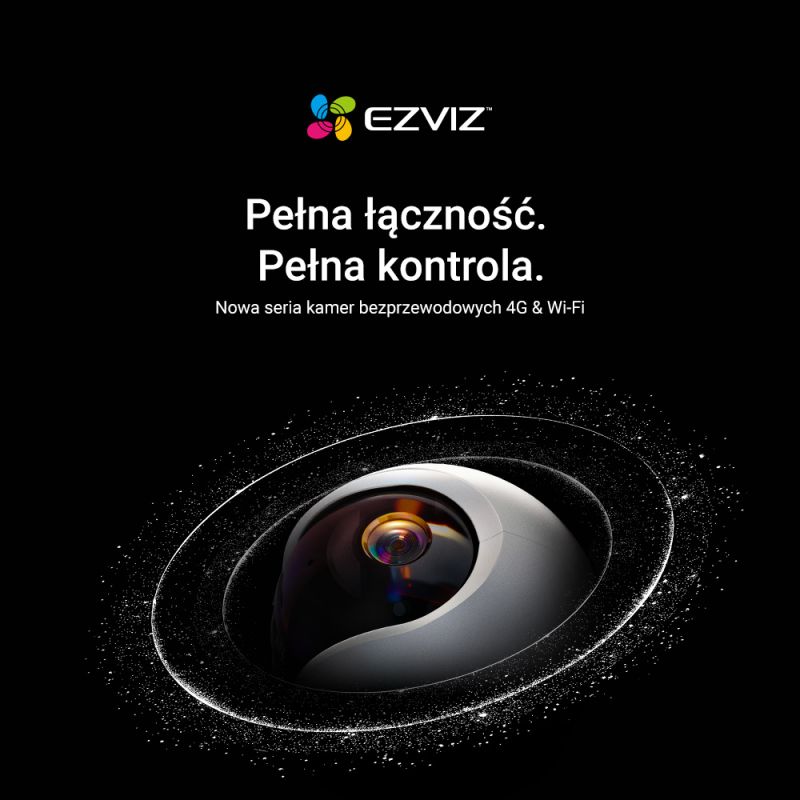 EZVIZ zapowiada premierę nowej rodziny kamer 4G – trzy serie dla pełnej swobody monitoringu