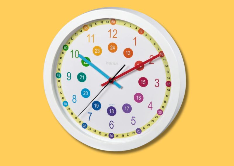 Hama prezentuje zegar dziecięcy Easy Learning, doskonały do nauki odczytu czasu