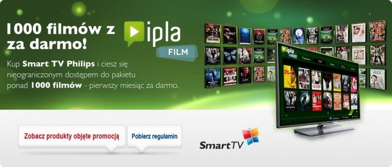 Telewizory Philips Smart TV z 2011 roku również objęte promocją