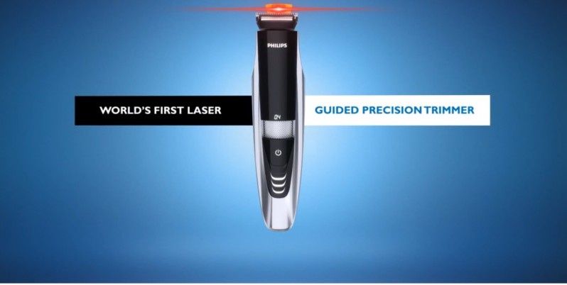 Trymer Philips z laserową technologią (wideo)