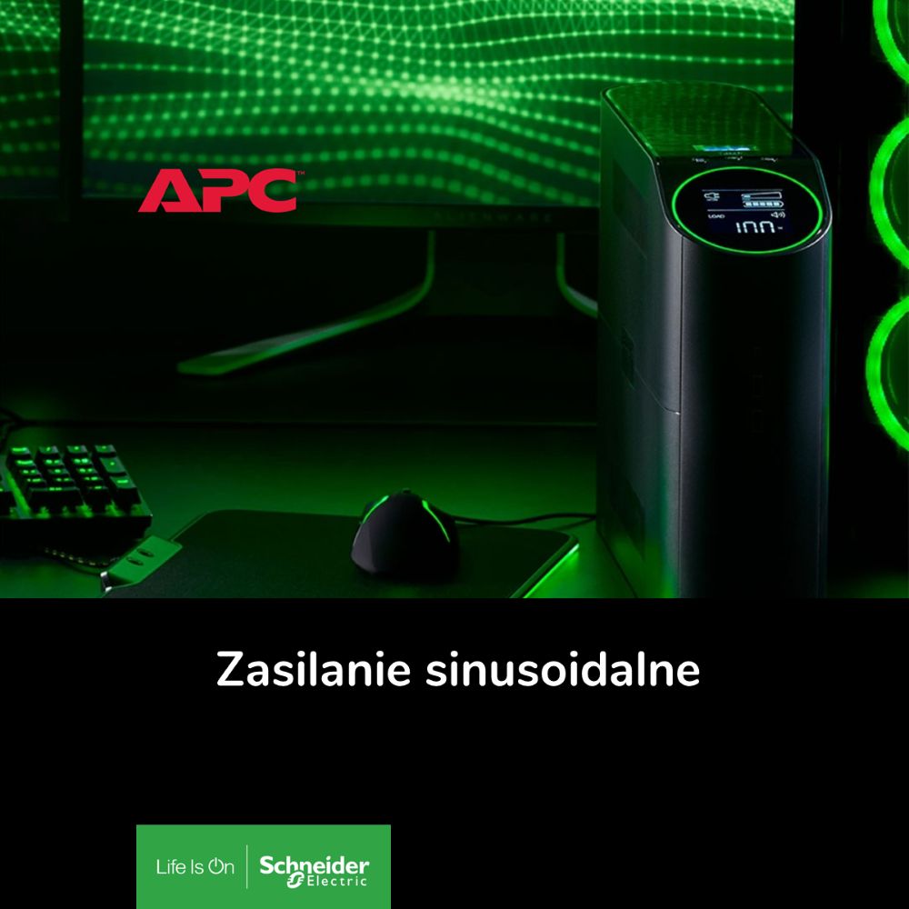 Schneider Electric prezentuje pierwszy w swojej ofercie UPS dla graczy