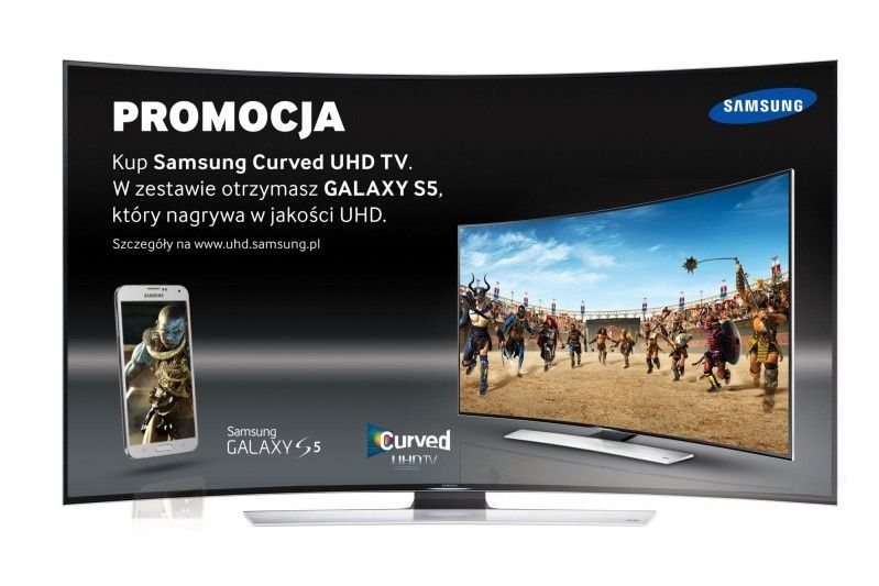 Promocja - Samsung zakrzywia rzeczywistość z Curved UHD TV (wideo)