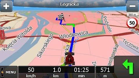 Premiera MapaMap 6.8 - Strefy płatnego parkowania w nawigacji GPS