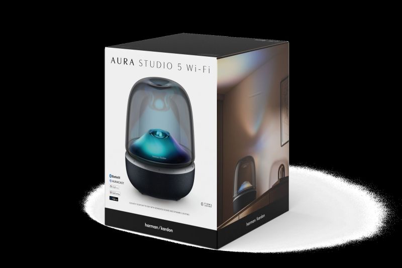 Nowy wymiar domowego audio i designu – Harman Kardon Aura Studio 5 Wi-Fi