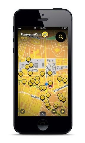 Aplikacja mobilna Panorama Firm