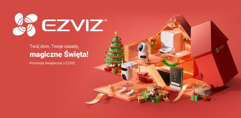 Świąteczna oferta EZVIZ: niezwykłe promocje na urządzenia smart home!