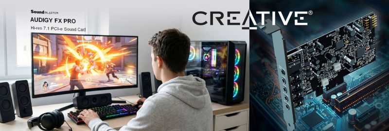 Sound Blaster Audigy FX Pro – nowa jakość dźwięku dla komputerów stacjonarnych