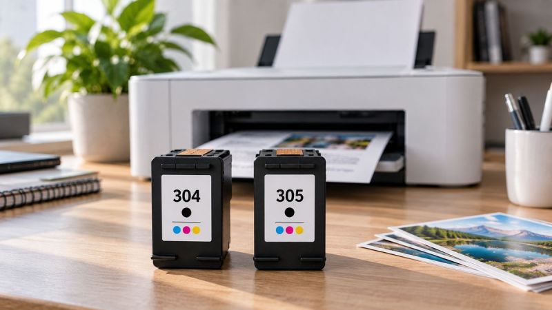 Tusz HP 304 vs HP 305: jaka jest różnica i który wybrać?
