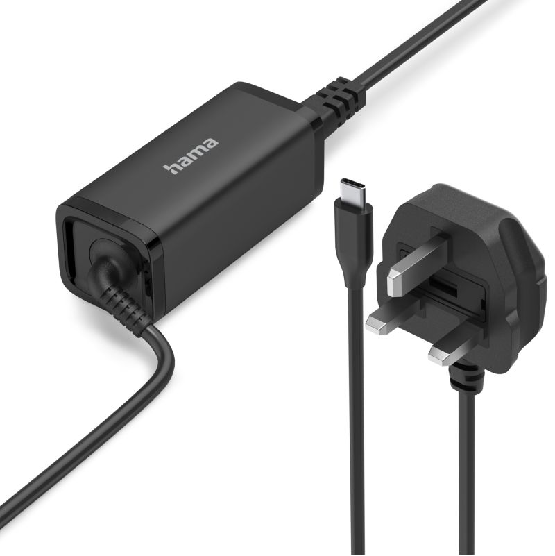 Koniec „cegieł” w plecaku. Hama prezentuje kompaktowe zasilacze GaN do laptopów z Power Delivery o mocy 45, 65 i 100 W