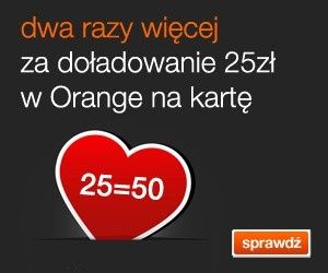 Walentynkowa promocja doładowań w Orange