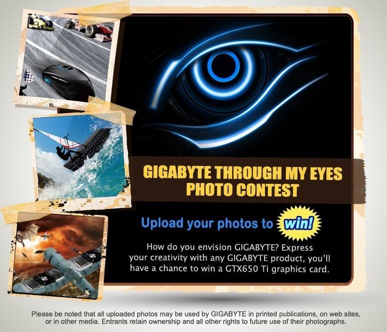 ''Gigabyte Through My Eyes'' - konkurs fotograficzny na Facebooku