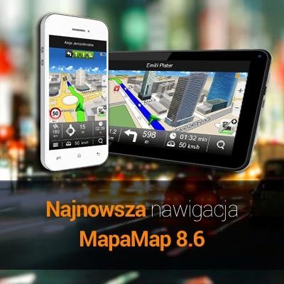 Nowa nawigacja MapaMap 8.6 z największą bazą adresów