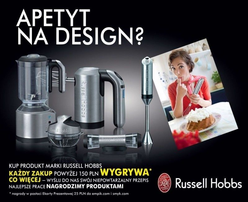 Promocja - Apetyt na design z Russell Hobbs