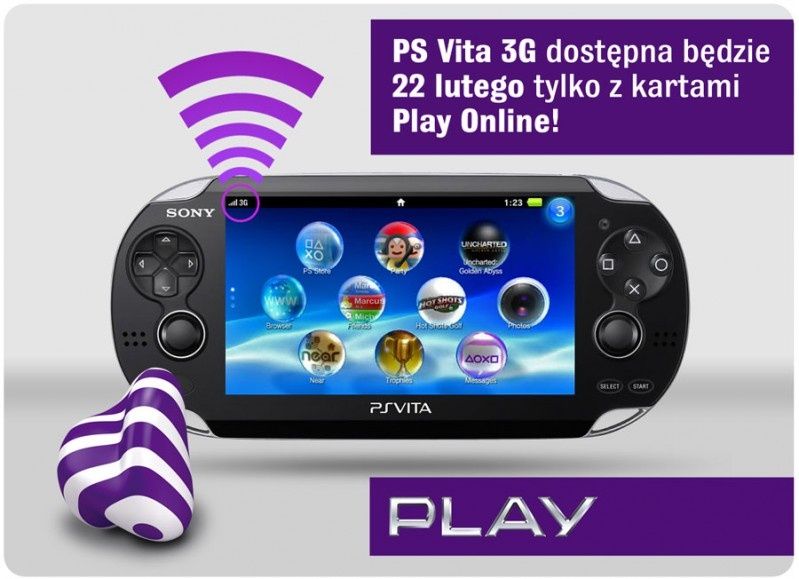 PS Vita 3G w Play + nowy cennik smartfonów