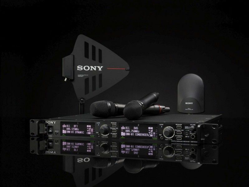 Nowe możliwości oferowanego przez Sony systemu cyfrowych mikrofonów bezprzewodowych DWX