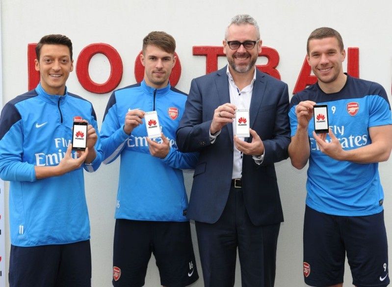 Arsenal Londyn wybrał HUAWEI na oficjalnego partnera technologicznego