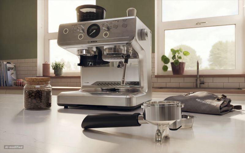 Bosch wchodzi na rynek ekspresów kolbowych. HomeCafé Serie 4 dla wymagających miłośników kawy