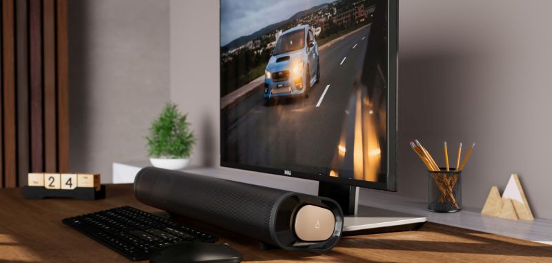 Creative Stage Pro – Multimedialny, kompaktowy soundbar 2.1 z HDMI ARC i Bluetooth 5.3