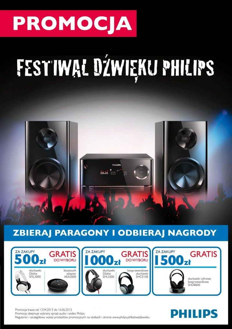 Promocja - Festiwal Dźwięku z Philips