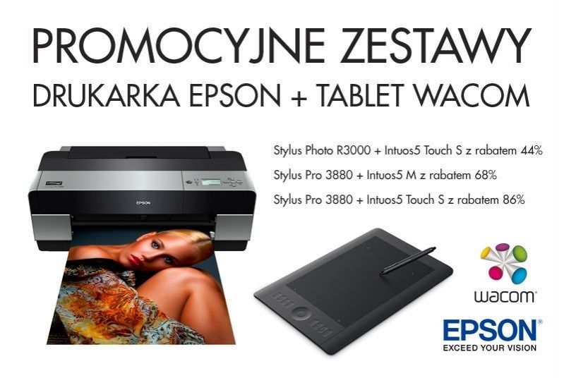 Medikon: fotograficzne drukarki Epson z tabletem Wacom