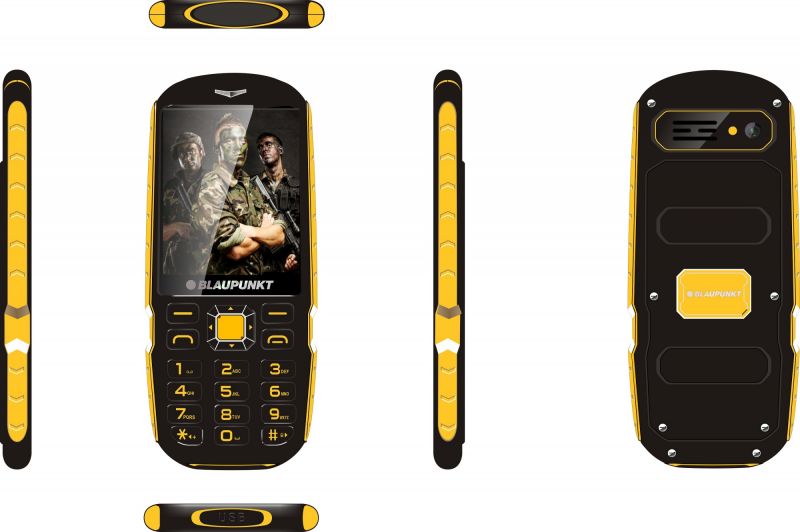 Blaupunkt RS 01 – nowy metalowy i „pancerny” telefon komórkowy
