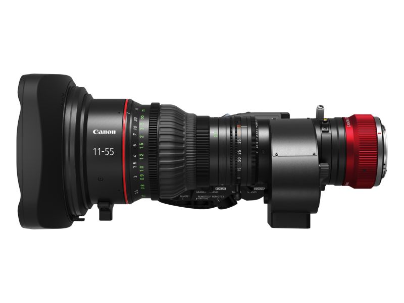 Uchwyć pełniejszy obraz dzięki najszerszemu obiektywowi Canon Cine-Servo