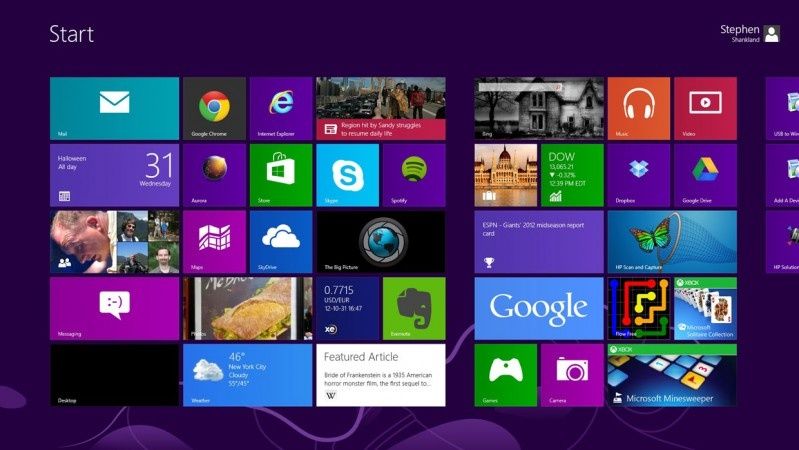 Microsoft sprzedał już 40 milionów licencji Windows 8