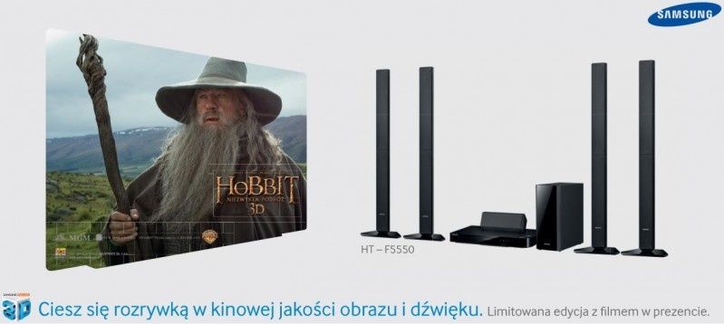 ''Hobbit: Niezwykła Podróż'' w prezencie od Samsunga