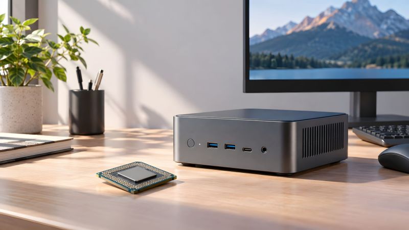 Mini PC w biurze i w domu: do czego wystarczy komputer wielkości książki
