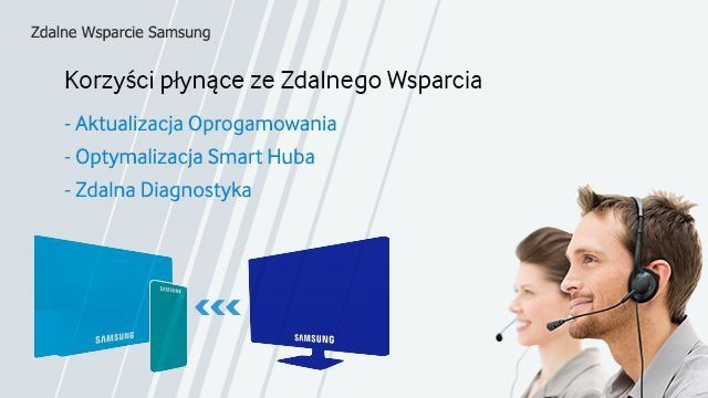 Samsung uruchamia Usługę Zdalnego Wsparcia