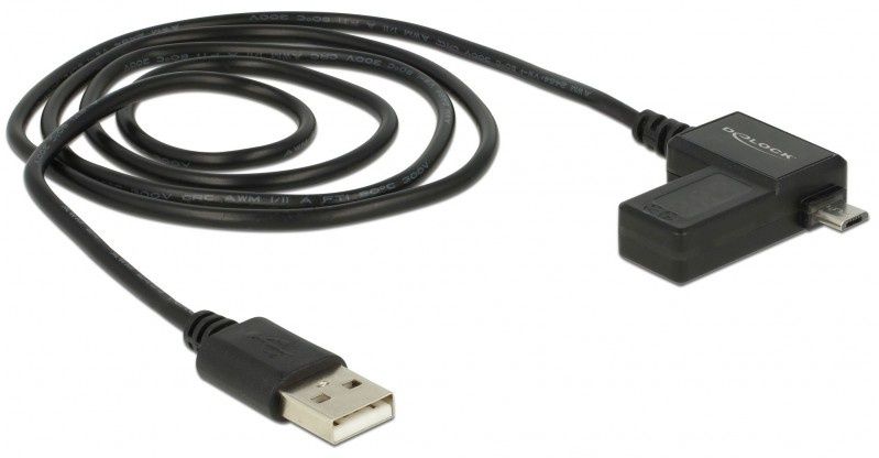 Kabel USB z ekranem LED