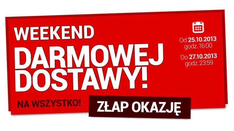 Weekend darmowej dostawy w Agito.pl