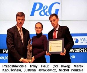 Procter & Gamble Polska Liderem Filantropii 2010