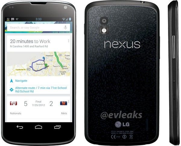 LG Nexus 4 - zatwierdzony + oficjalne foto (?)