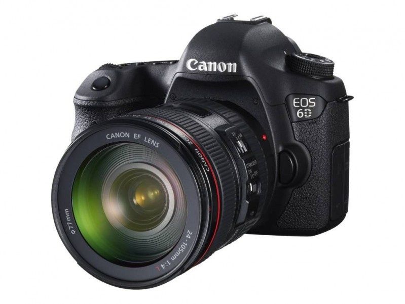 Canon przedstawia aparat  EOS 6D 