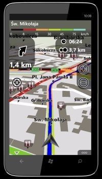 Darmowy, miesięczny test nawigacji NaviExpert na Windows Phone