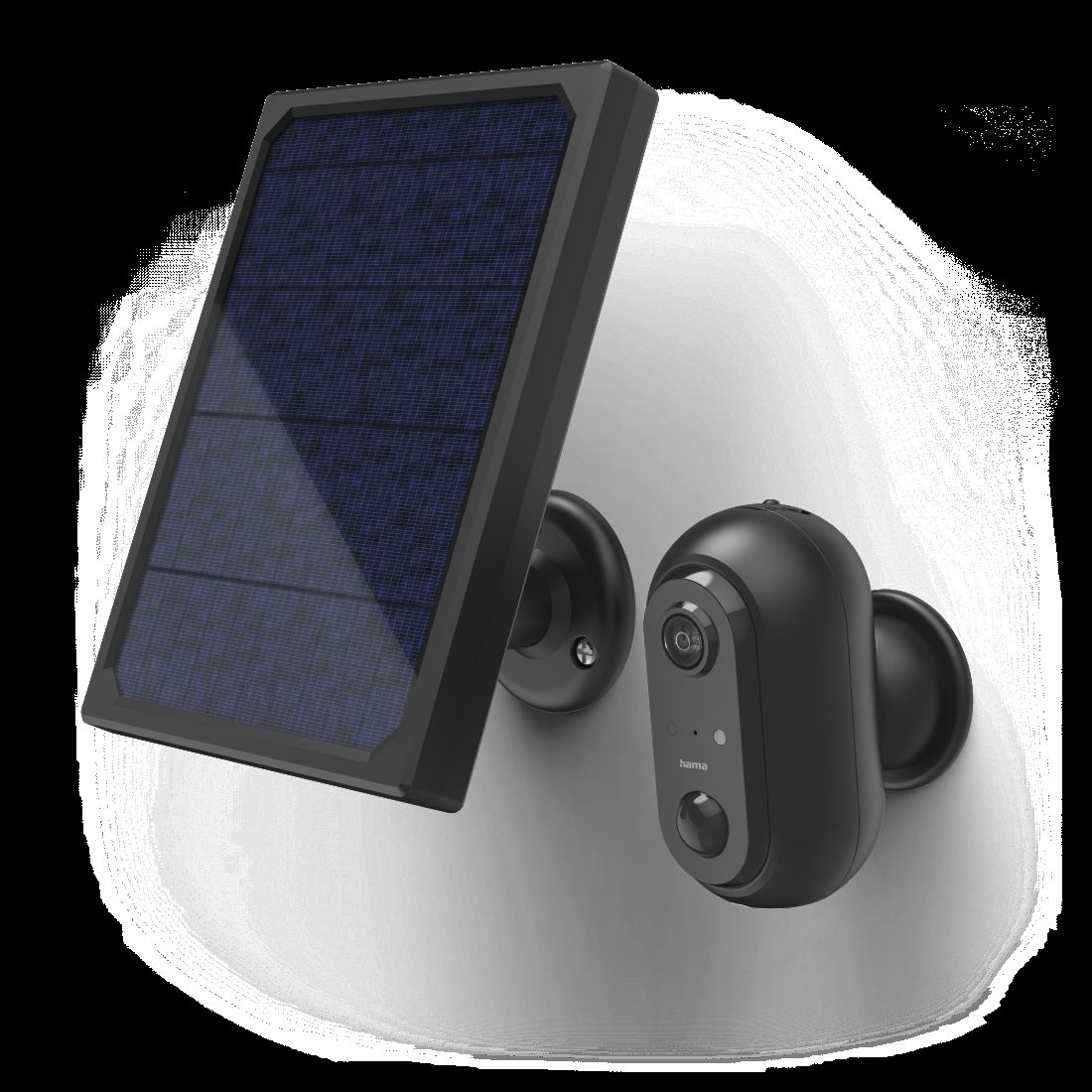 Zewnętrzna kamera WiFi Hama z czujnikiem ruchu i panelem słonecznym da poczucie bezpieczeństwa