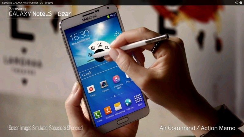 Pierwsza reklama Galaxy Note III i Galaxy Gear (wideo)