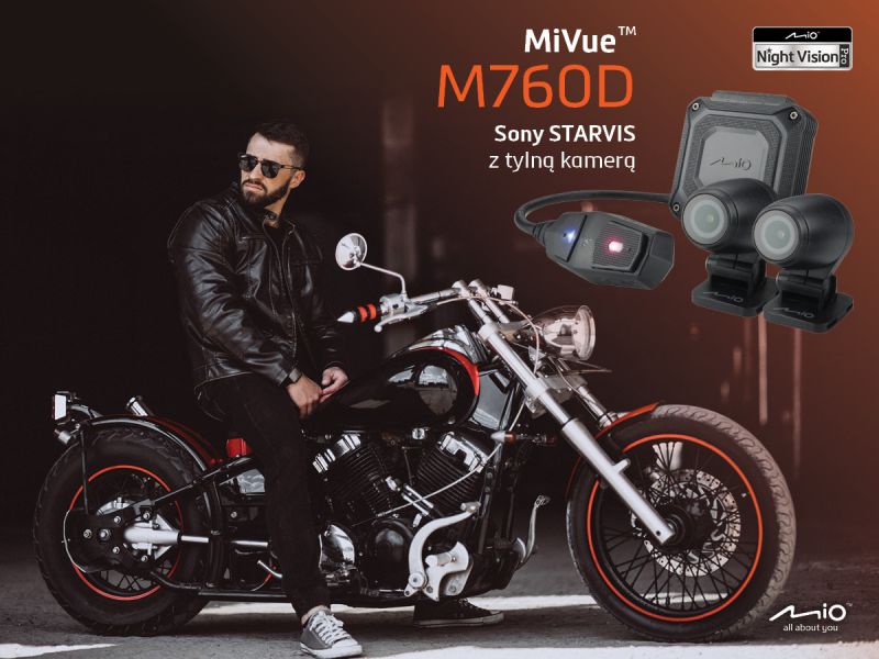 Mio MiVue M760D – motocyklowy ,,must have” sezonu 2021