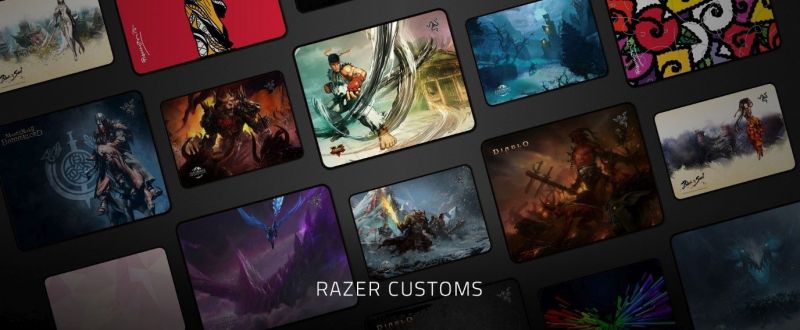 Usługa Razer Customs dodaje możliwość personalizacji podkładek pod mysz