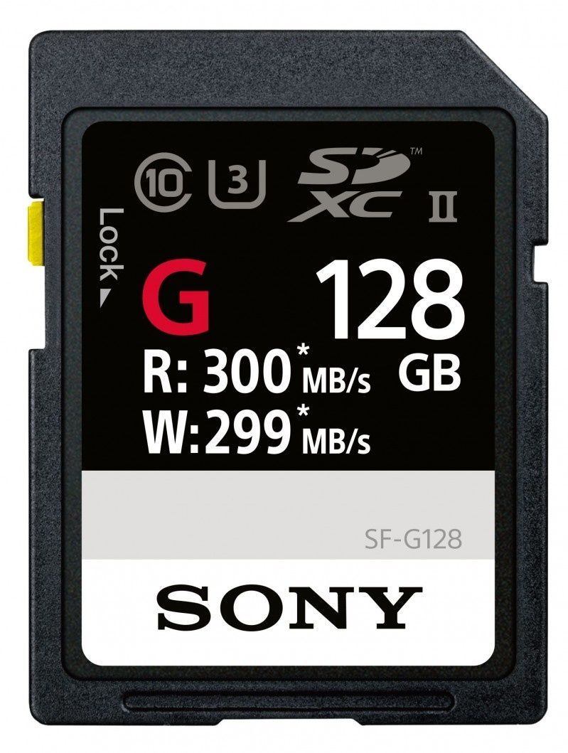 Sony wprowadza na rynek najszybsze na świecie karty pamięci SD z serii SF-G