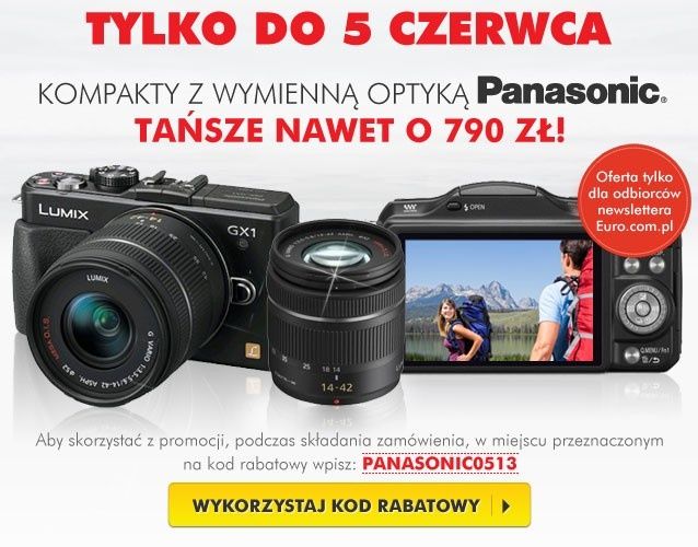 Panasonic - produkty taniej nawet o 790 zł